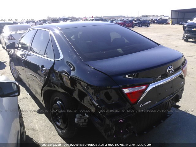 4T4BF1FKXGR557489 - 2016 TOYOTA CAMRY LE/XLE/SE/XSE 黑色 照片 3