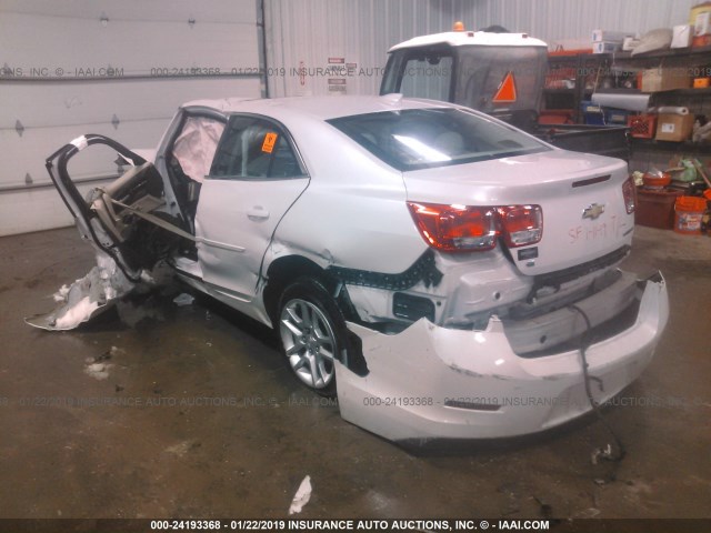 1G11C5SL7FF149407 - 2015 CHEVROLET MALIBU 1LT 白色 照片 3