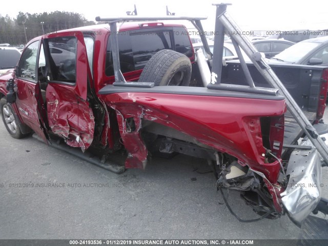 1N6BA0EC6CN329220 - 2012 NISSAN TITAN RED photo 6