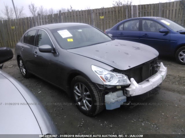 JNKCV61F29M362811 - 2009 INFINITI G37 GRAY photo 1