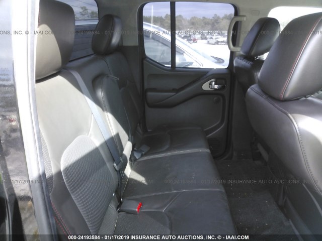 1N6AD0EVXAC426644 - 2010 NISSAN FRONTIER CREW CAB SE/LE/NISMO BLACK photo 8