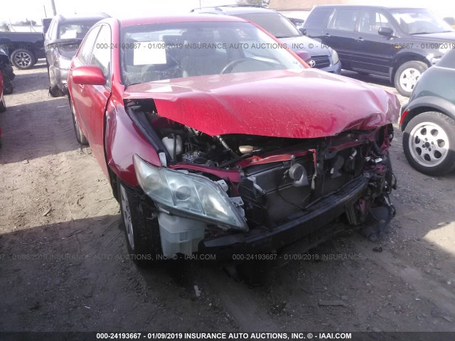 4T1BB46K79U081468 - 2009 TOYOTA CAMRY HYBRID RED photo 6