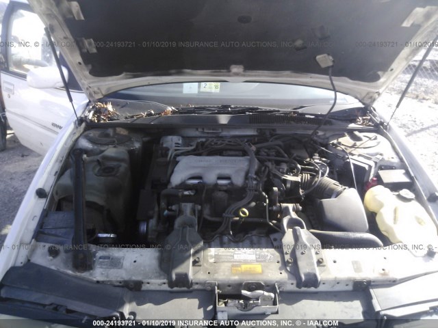 1G2WJ52M9SF218396 - 1995 PONTIAC GRAND PRIX SE 白色 照片 10