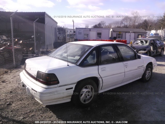1G2WJ52M9SF218396 - 1995 PONTIAC GRAND PRIX SE 白色 照片 4