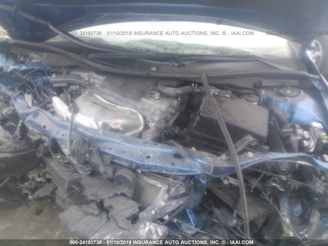 4T1BF1FK6HU780057 - 2017 TOYOTA CAMRY LE/XLE/SE/XSE BLUE photo 10