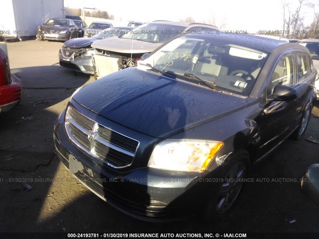 1B3HB48B98D510167 - 2008 DODGE CALIBER SXT BLACK photo 2