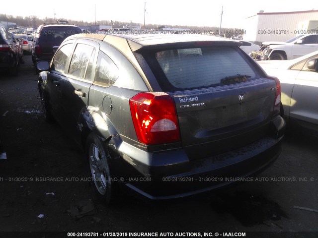 1B3HB48B98D510167 - 2008 DODGE CALIBER SXT BLACK photo 3