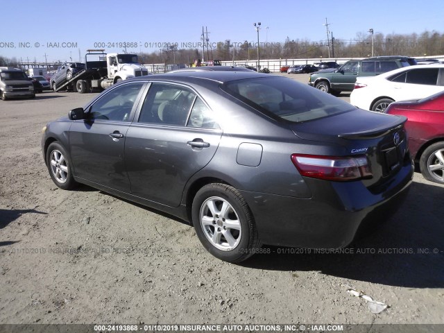 4T1BE46K27U104398 - 2007 TOYOTA CAMRY NEW GENERAT CE/LE/XLE/SE GRAY photo 3