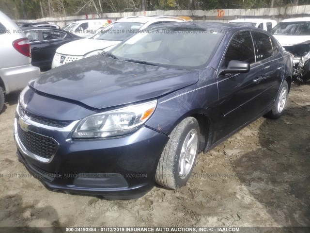 1G11B5SL1EF212826 - 2014 CHEVROLET MALIBU LS ლურჯი ფოტო 2