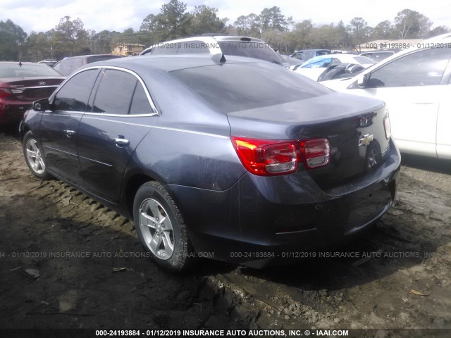 1G11B5SL1EF212826 - 2014 CHEVROLET MALIBU LS ლურჯი ფოტო 3