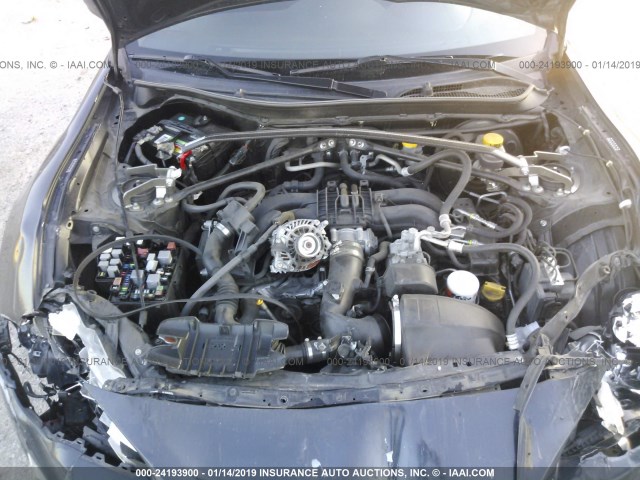 JF1ZNAA16D1703694 - 2013 TOYOTA SCION FR-S GRAY photo 10