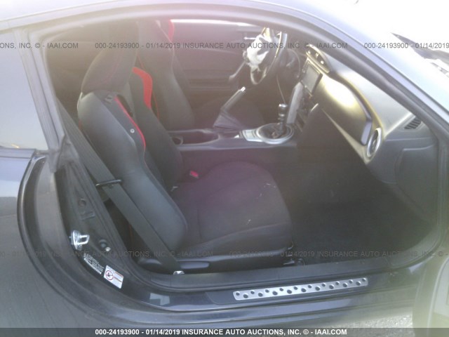 JF1ZNAA16D1703694 - 2013 TOYOTA SCION FR-S GRAY photo 5
