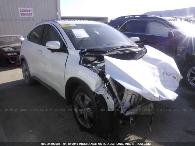 3CZRU5H79GM747740 - 2016 HONDA HR-V EXL WHITE photo 1