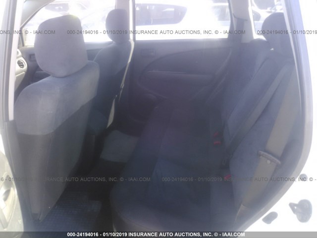 JA4LZ31F24U006348 - 2004 MITSUBISHI OUTLANDER LS WHITE photo 8