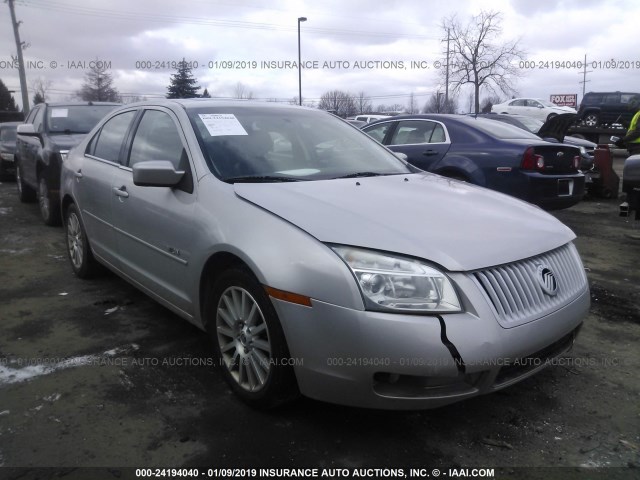 3MEHM08117R616318 - 2007 MERCURY MILAN PREMIER SILVER photo 1