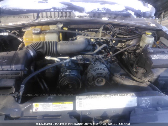 1J4GL38K06W257172 - 2006 JEEP LIBERTY RENEGADE GRAY photo 10