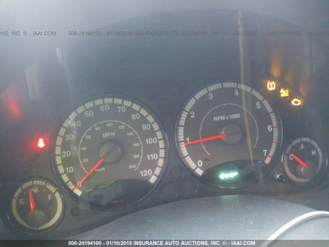 1J8GL38K75W645478 - 2005 JEEP LIBERTY RENEGADE GREEN photo 7