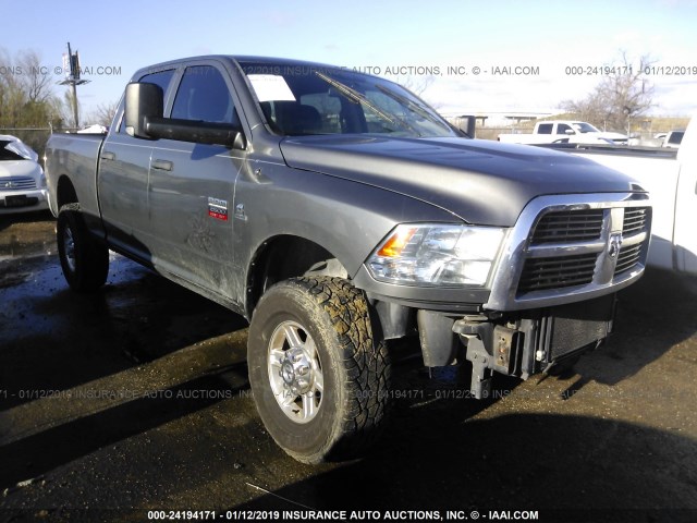 3C6UD5CLXCG337582 - 2012 DODGE RAM 2500 ST GRAY photo 1