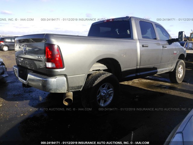 3C6UD5CLXCG337582 - 2012 DODGE RAM 2500 ST GRAY photo 4