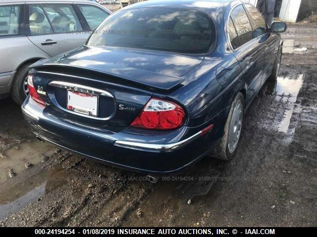 SAJDA01C6YFL11417 - 2000 JAGUAR S-TYPE Dark Blue photo 4