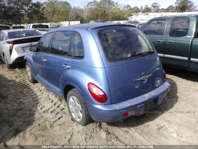 3A4FY58B46T366670 - 2006 CHRYSLER PT CRUISER TOURING BLUE photo 3