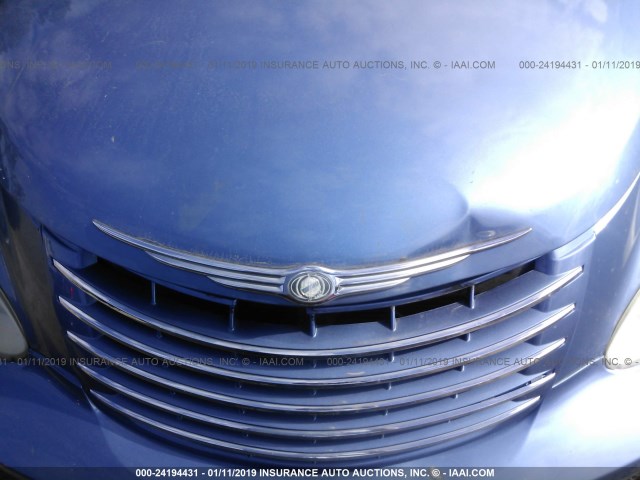 3A4FY58B46T366670 - 2006 CHRYSLER PT CRUISER TOURING BLUE photo 6