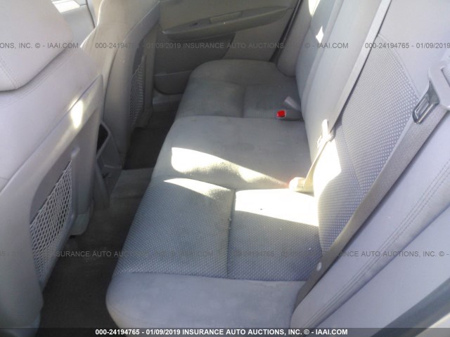 1G1ZB5E15BF117873 - 2011 CHEVROLET MALIBU LS 银色 照片 8