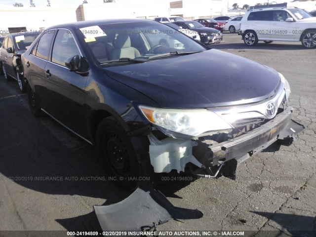 4T1BF1FK9CU054587 - 2012 TOYOTA CAMRY SE/LE/XLE 黑色 照片 1