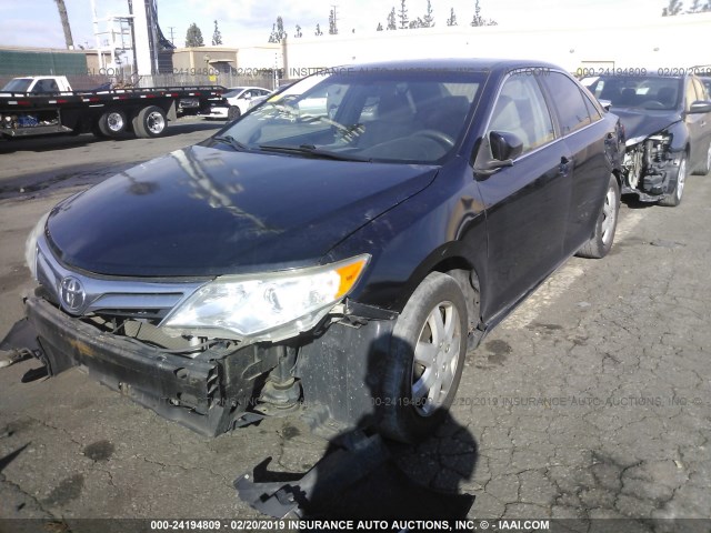 4T1BF1FK9CU054587 - 2012 TOYOTA CAMRY SE/LE/XLE 黑色 照片 2