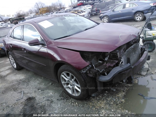 1G11C5SL8FF217424 - 2015 CHEVROLET MALIBU 1LT MAROON photo 1