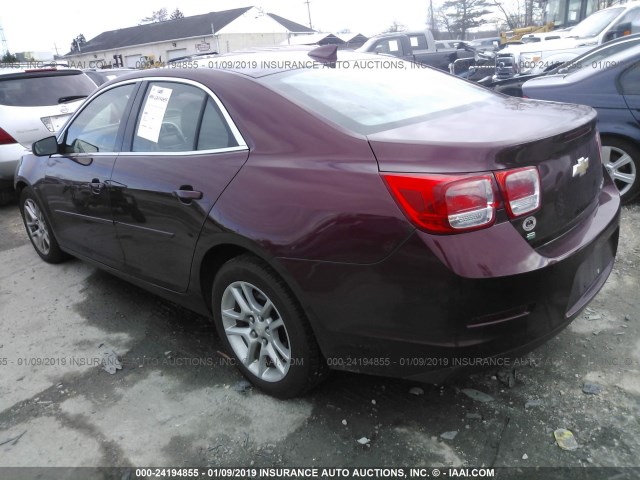 1G11C5SL8FF217424 - 2015 CHEVROLET MALIBU 1LT MAROON photo 3