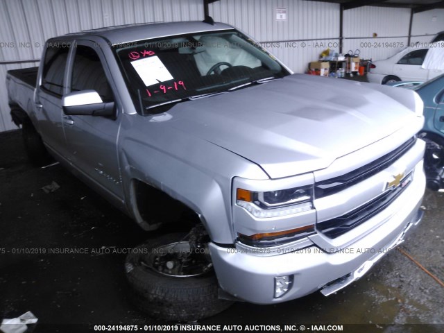 3GCUKREC1JG554972 - 2018 CHEVROLET SILVERADO K1500 LT SILVER photo 1