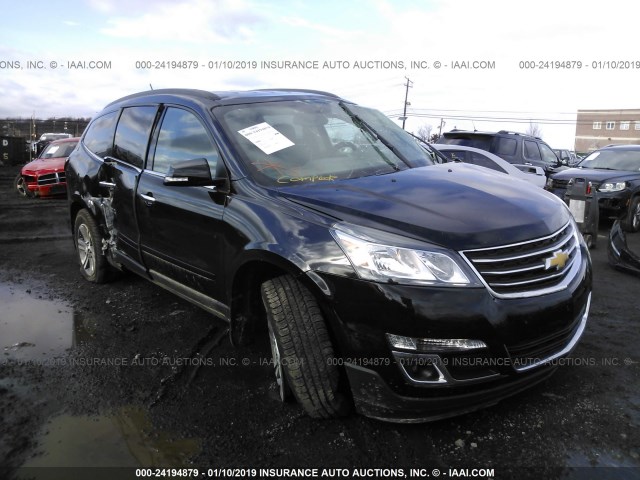 1GNKVGKD8HJ264289 - 2017 CHEVROLET TRAVERSE LT BLACK photo 1