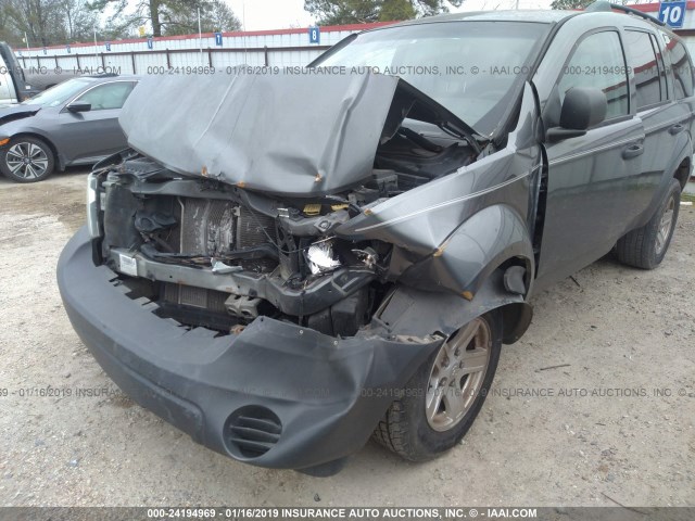 1D8HD38P37F501869 - 2007 DODGE DURANGO SXT GRAY photo 6