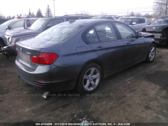 WBA3B3G53ENR81796 - 2014 BMW 328 XI GRAY photo 4