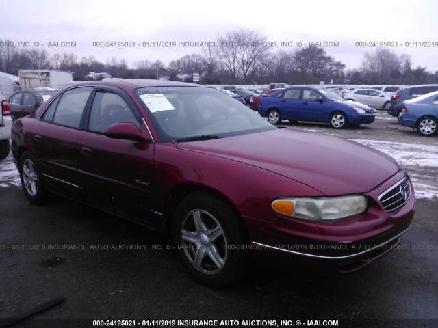 2G4WB52K5W1509963 - 1998 BUICK REGAL LS RED photo 1