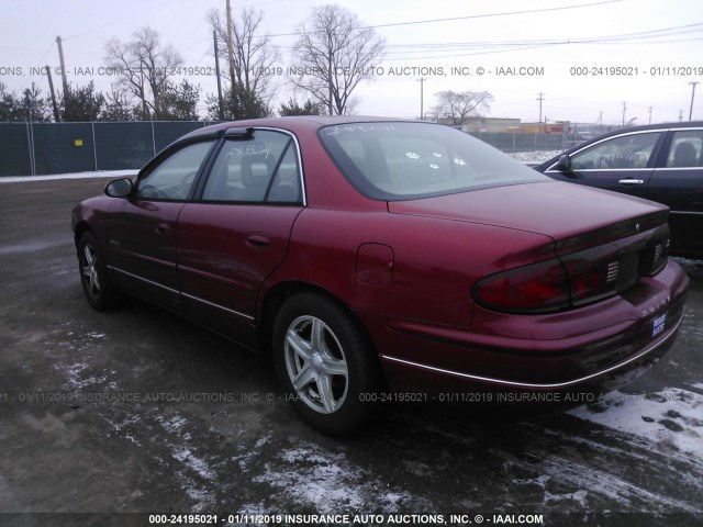 2G4WB52K5W1509963 - 1998 BUICK REGAL LS RED photo 3