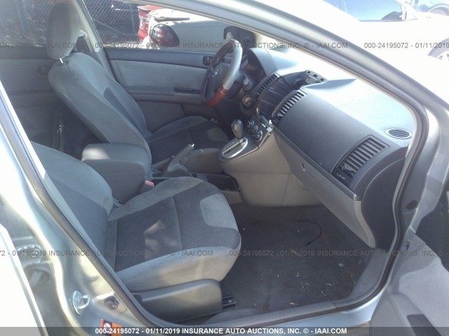 3N1AB61E47L647416 - 2007 NISSAN SENTRA 2.0/2.0S/2.0SL GRAY photo 5