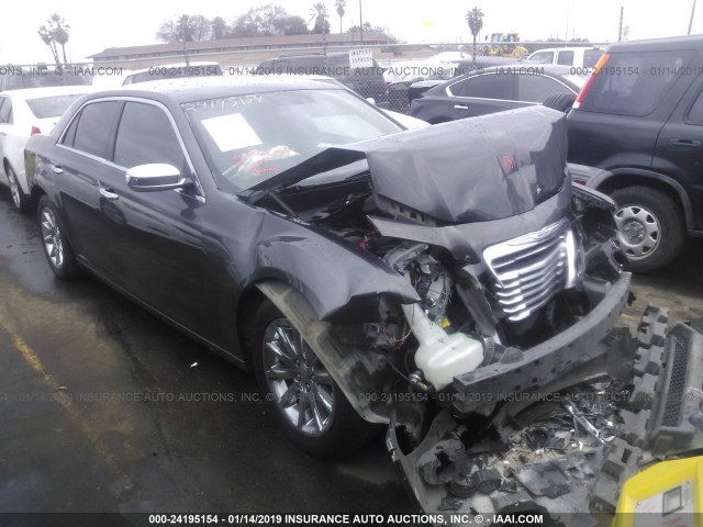 2C3CCAEG0DH620675 - 2013 CHRYSLER 300C GRAY photo 1