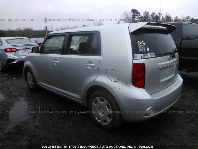 JTLKE50E881016573 - 2008 TOYOTA SCION XB GRAY photo 3