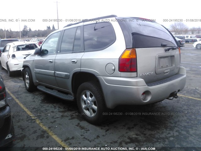 1GKDT13S432272754 - 2003 GMC ENVOY Champagne photo 3