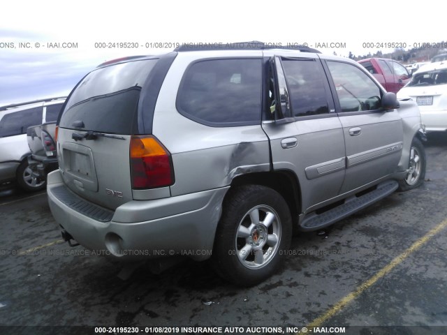 1GKDT13S432272754 - 2003 GMC ENVOY Champagne photo 4