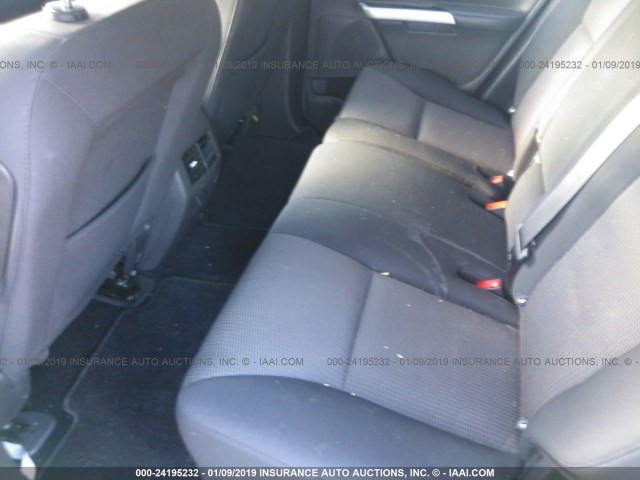 2FMDK3JC7DBE36141 - 2013 FORD EDGE SEL GRAY photo 8