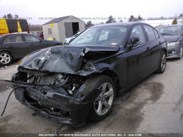 WBA3C3G57FNS75493 - 2015 BMW 320 I/XDRIVE BLACK photo 2