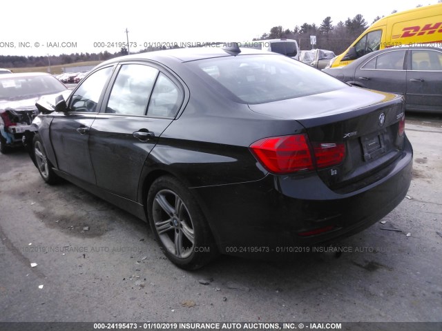 WBA3C3G57FNS75493 - 2015 BMW 320 I/XDRIVE BLACK photo 3