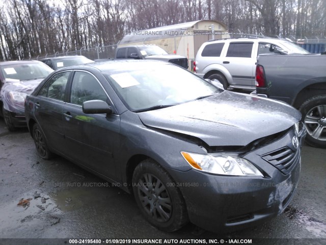 4T1BE46KX8U755294 - 2008 TOYOTA CAMRY CE/LE/XLE/SE GRAY photo 1
