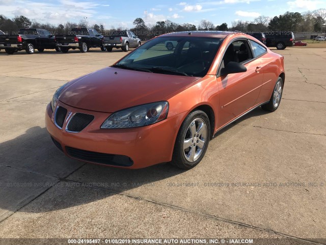 1G2ZH158264158978 - 2006 PONTIAC G6 GT ORANGE photo 2