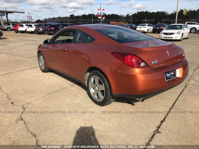 1G2ZH158264158978 - 2006 PONTIAC G6 GT ORANGE photo 3