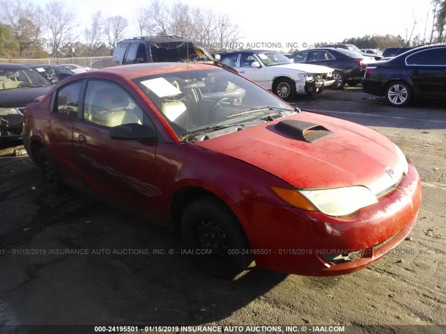 1G8AM12F25Z102509 - 2005 SATURN ION LEVEL 2 RED photo 1
