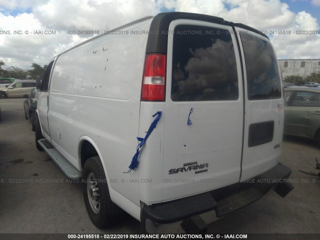 1GTW7AFF3G1171126 - 2016 GMC SAVANA G2500 WHITE photo 3